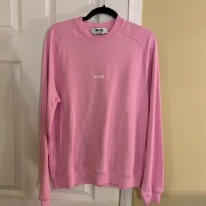 MSGM Pink Sweatshirt